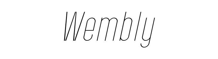 PostScriptum Thin Italic  Free Fonts Download