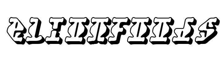 Stupefaction 3D  Free Fonts Download