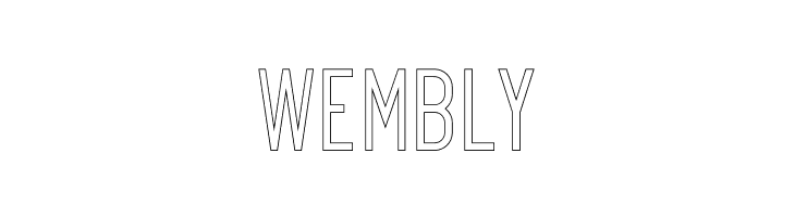 Exon outline  Free Fonts Download