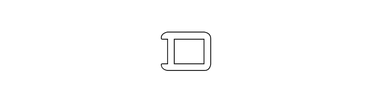 HUMBLE Hollow  Free Fonts Download