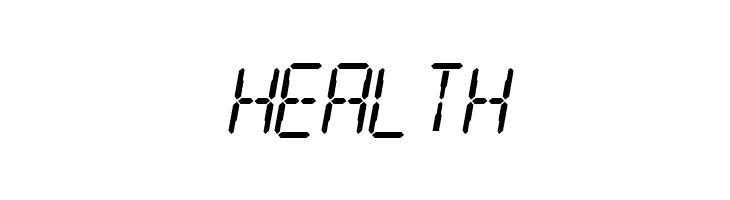 Digital Readout  Free Fonts Download