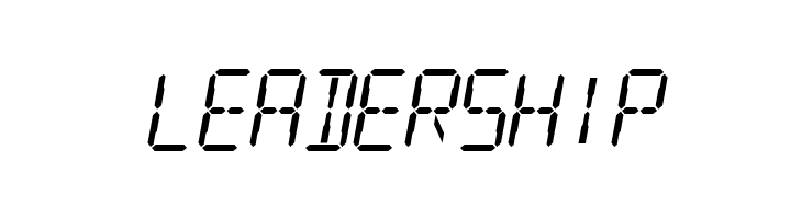 Digital Readout  Free Fonts Download