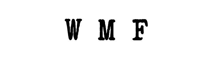 ELEGANT TYPEWRITER Bold  Free Fonts Download