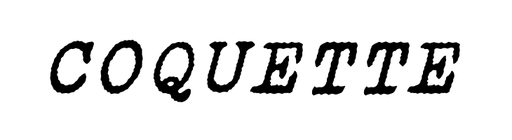 Victoria Typewriter Italic  Free Fonts Download