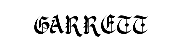 Blacklet-NormalBold  Free Fonts Download