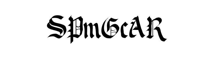 Blacklet-NormalBold  Free Fonts Download
