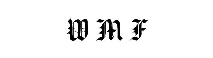 Blacklet-NormalBold  Free Fonts Download