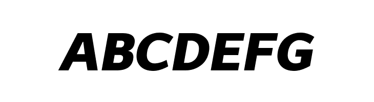 Avancement 2020 Black Italic  Free Fonts Download