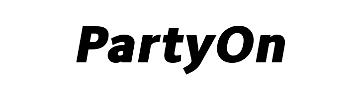 Avancement 2020 Black Italic  Free Fonts Download