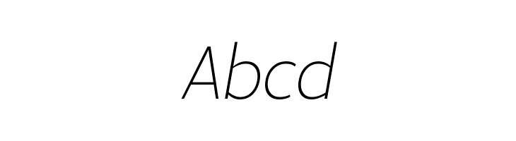 Avancement 2020 Thin Italic  Free Fonts Download