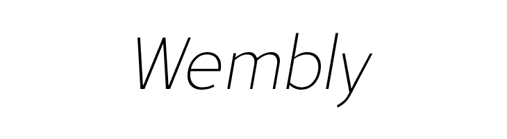 Avancement 2020 Thin Italic  Free Fonts Download