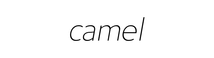 Avancement 2020 Thin Italic  Free Fonts Download