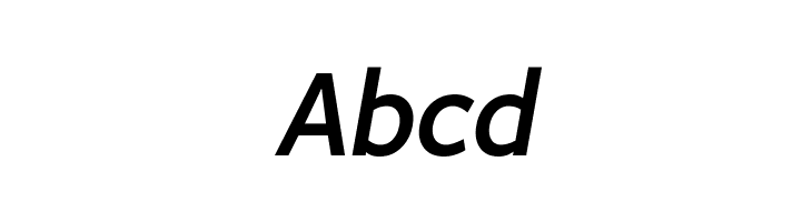 Avancement 2020 Medium Italic  Free Fonts Download