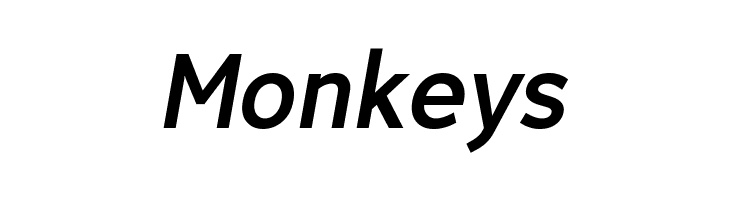 Avancement 2020 Medium Italic  Free Fonts Download