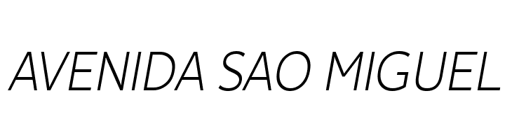 Avancement 2020 Light Italic  Free Fonts Download