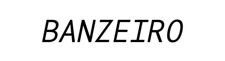 LT Asus Mono Italic  Free Fonts Download