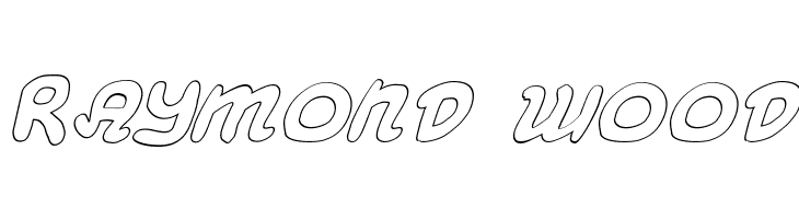 Magic Beans Outline Italic  Free Fonts Download