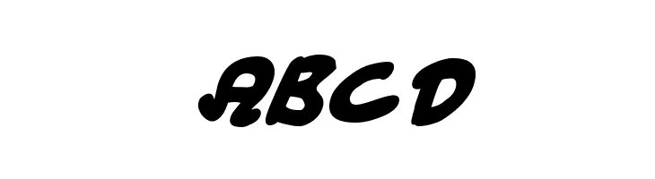 Magic Beans Bold Italic  Free Fonts Download