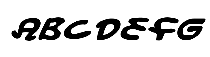 Magic Beans Expanded Italic  Free Fonts Download