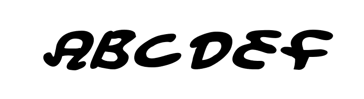 Magic Beans Expanded Italic  Free Fonts Download