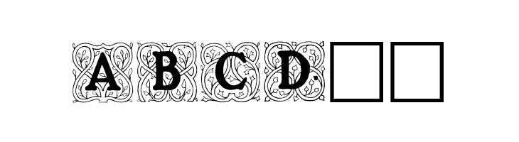Roycroft Initials  Free Fonts Download
