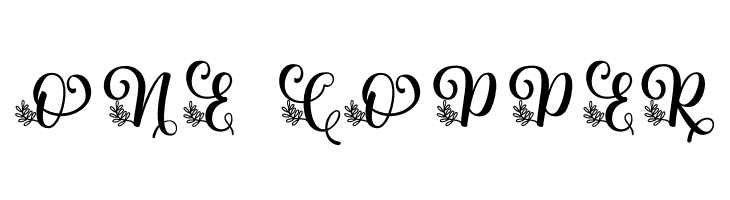 Albanian Olive Monogram 2  Free Fonts Download