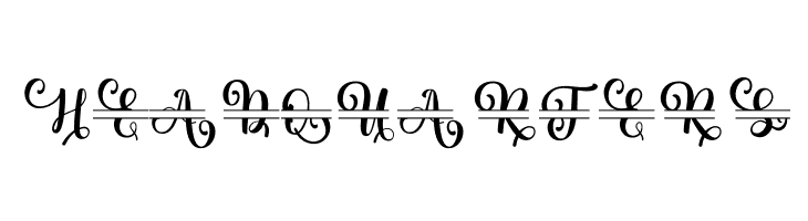 Albanian Olive Monogram 1  Free Fonts Download