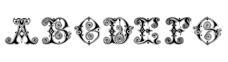 VaticanianInitials  Free Fonts Download