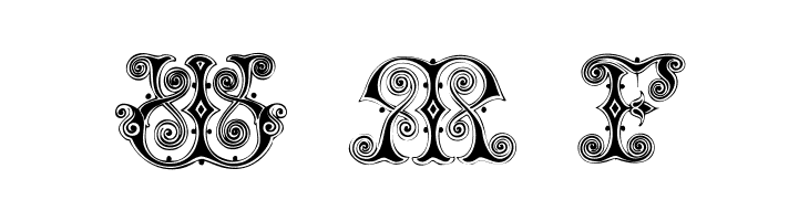 VaticanianInitials  Free Fonts Download