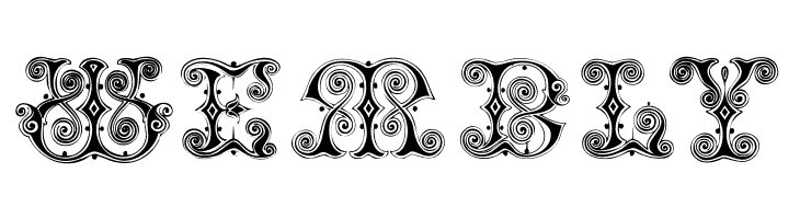 VaticanianInitials  Free Fonts Download