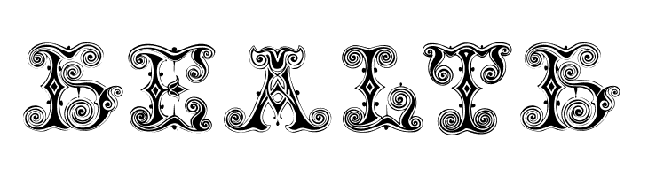 VaticanianInitials  Free Fonts Download