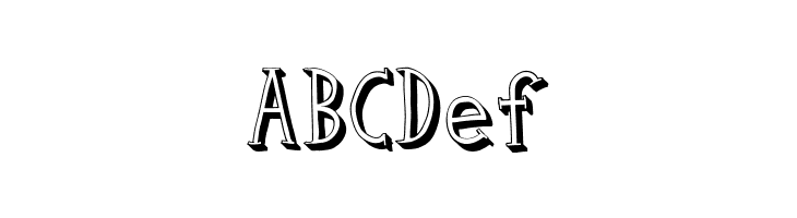 Clink Outlined  Free Fonts Download