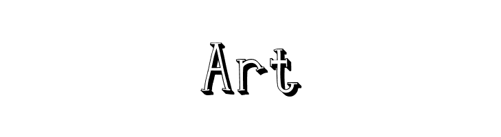 Clink Outlined  Free Fonts Download