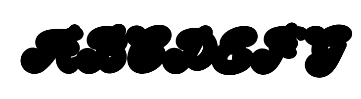 Handy Script Extrude  Free Fonts Download