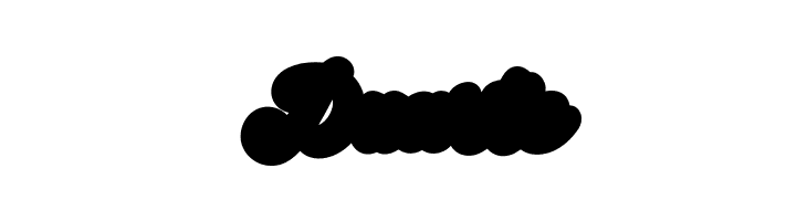 Handy Script Extrude  Free Fonts Download