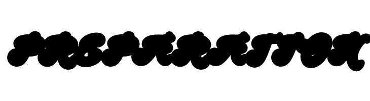 Handy Script Extrude  Free Fonts Download