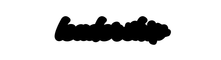 Handy Script Extrude  Free Fonts Download