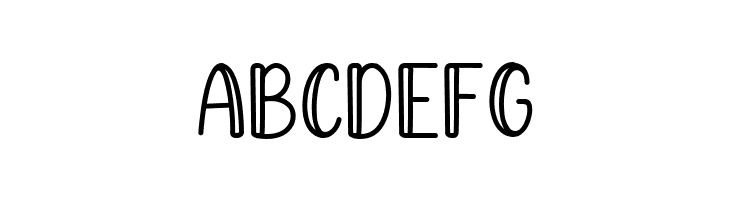 Hashed Browns Outline  Free Fonts Download