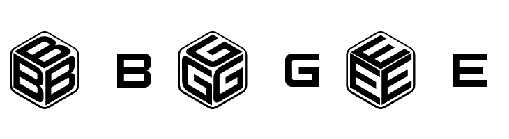 Hemicube PERSONAL USE ONLY  Free Fonts Download