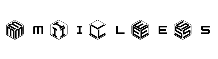 Hemicube PERSONAL USE ONLY  Free Fonts Download