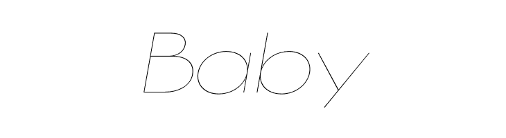 Gonzi Expanded PERSONAL USE Thin Italic  Free Fonts Download