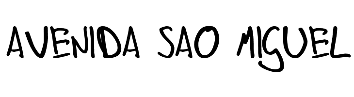 In his hands  Free Fonts Download