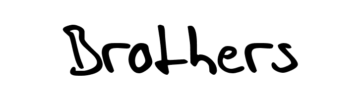 In his hands  Free Fonts Download