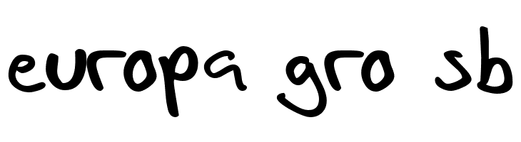 In his hands  Free Fonts Download