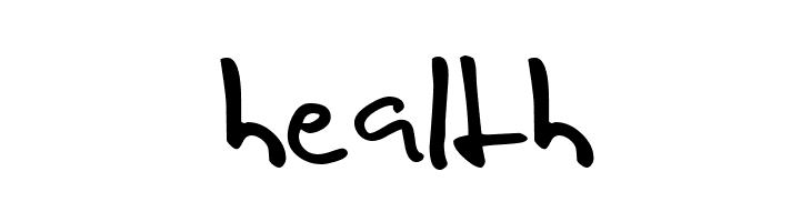In his hands  Free Fonts Download
