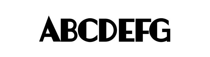 Artisual Deco Black PERSONAL USE ONLY PERSONAL USE ONLY  Free Fonts Download