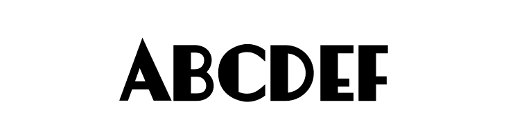 Artisual Deco Black PERSONAL USE ONLY PERSONAL USE ONLY  Free Fonts Download