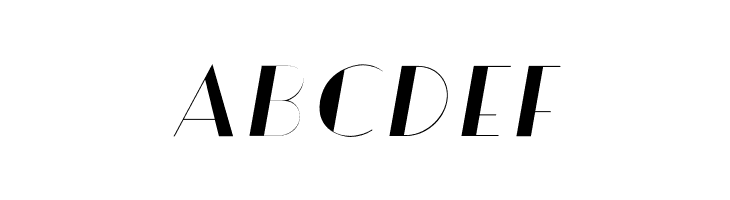 Artisual Deco Thin Italic PERSONAL USE ONLY PERSONAL USE ONLY  Free Fonts Download