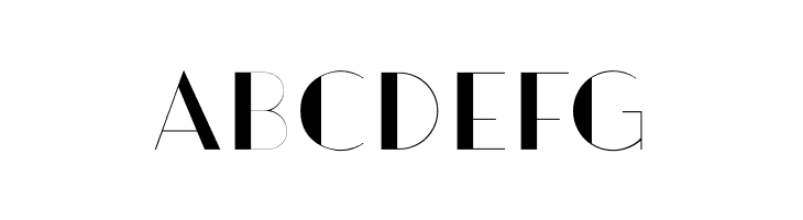 Artisual Deco Thin PERSONAL USE ONLY PERSONAL USE ONLY  Free Fonts Download