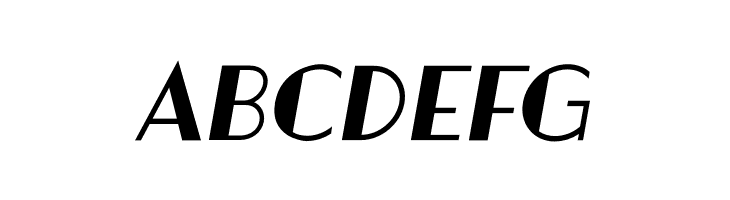 Artisual Deco Regular Italic PERSONAL USE ONLY PERSONAL USE ONLY  Free Fonts Download